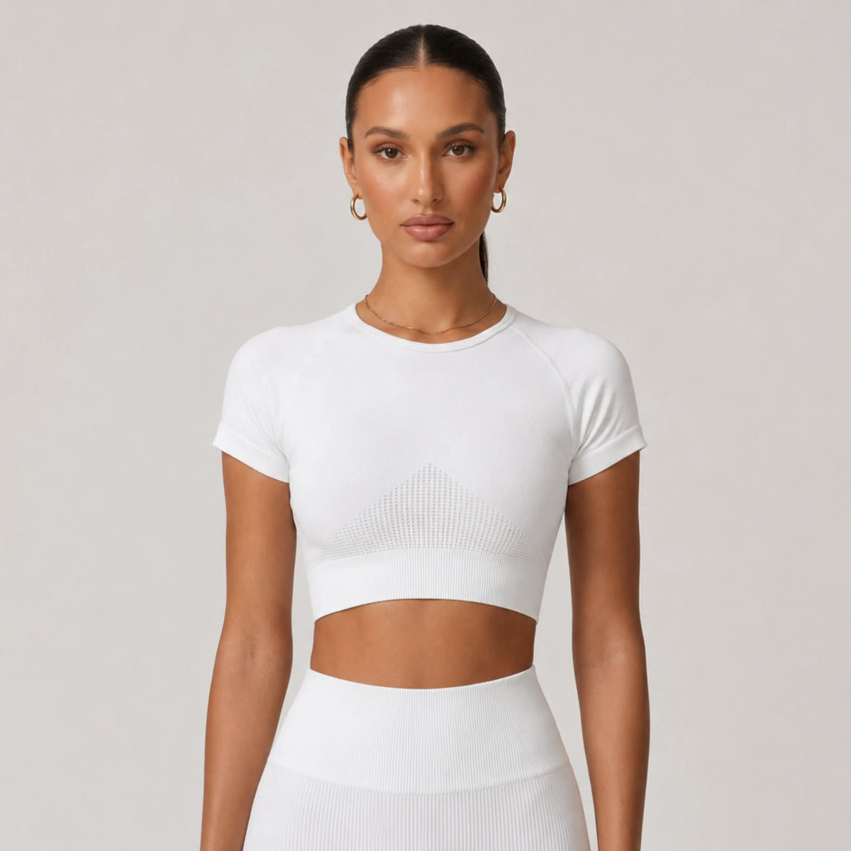 Flow Seamless Crop Tee