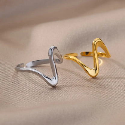 Geometric Waves Ring