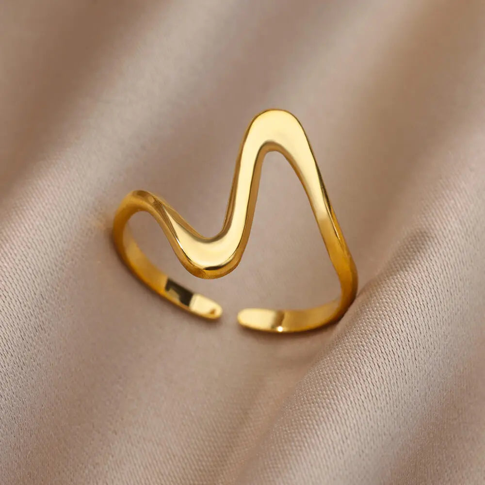 Geometric Waves Ring