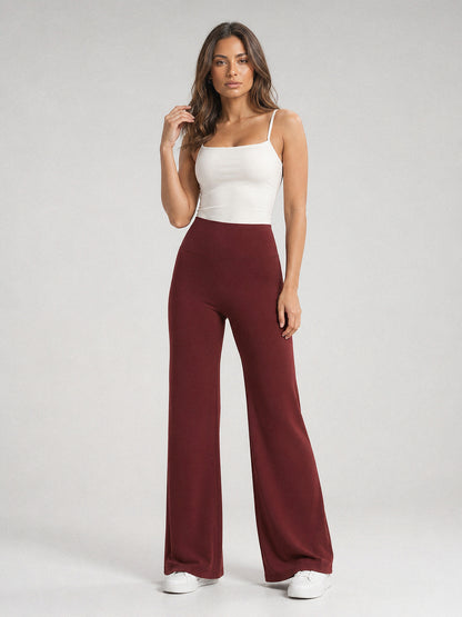 Boulevard Flare Pants in Anchor Red, front view