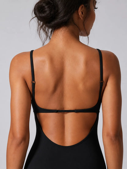 Rally Active Dress open back detail with adjustable straps